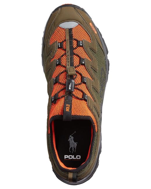 Polo Ralph Lauren Brown Adventure 300lt Slip-on Sneakers for men