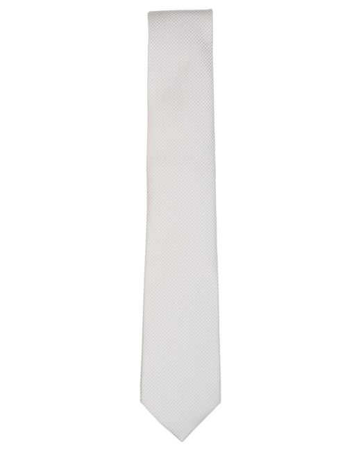 Alfani White Wolfe Slim Tie for men