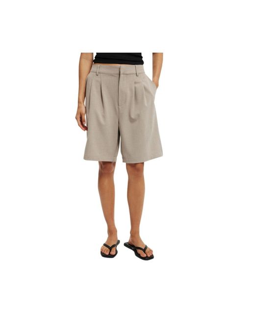 Cotton On Natural Luis Suiting Jort