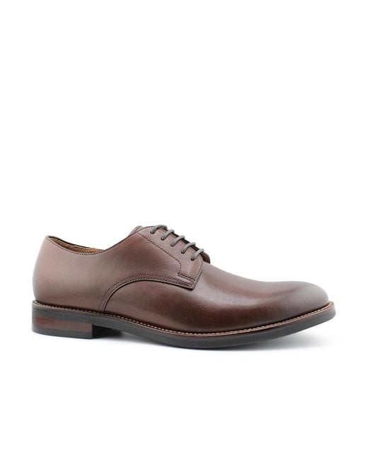 Gordon Rush Brown Mason Lace Up Plain Toe Derby Shoes