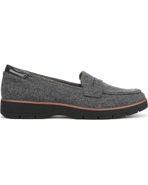 Dr. Scholls Gray Nice Day Lug Sole Loafers