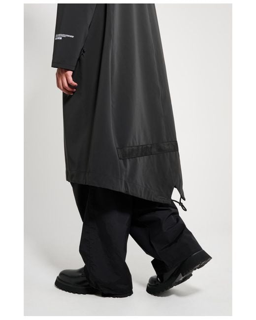 Stutterheim Black Martins Parka for men