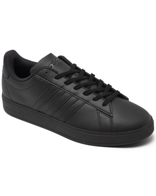 adidas Grand Court Cloudfoam Comfort Lifestyle Casual Sneakers From ...