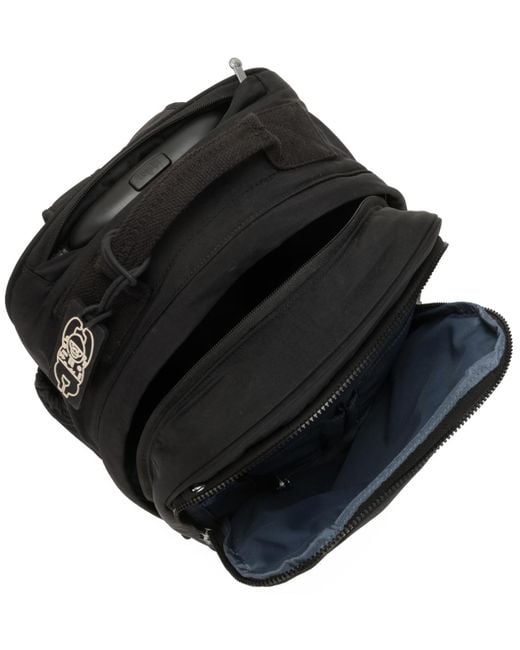 Kipling Black Gaze Rolling Backpack