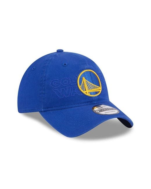 New Era Royal Golden State Warriors 6X NBA Finals Champions Crown 59FIFTY Fitted Hat