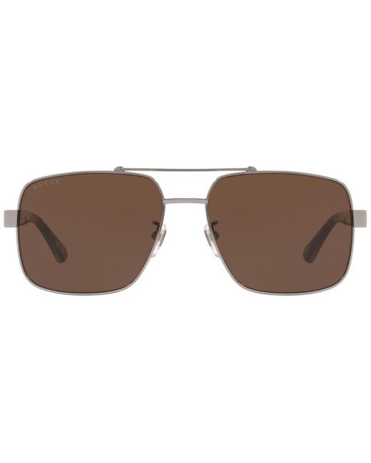 Gucci Brown Sunglasses for men