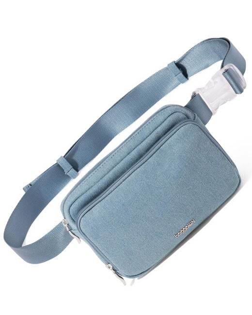 Baggallini Women's Blue Sling Belt Bag