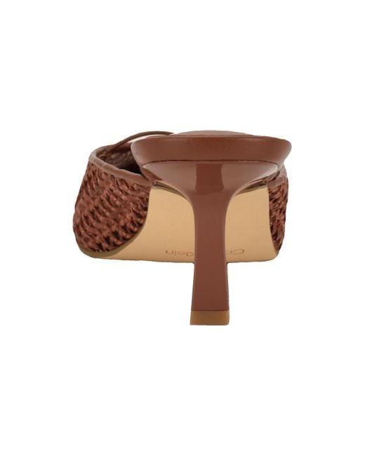 Calvin Klein Brown Camilly Slip-on Dress Pumps