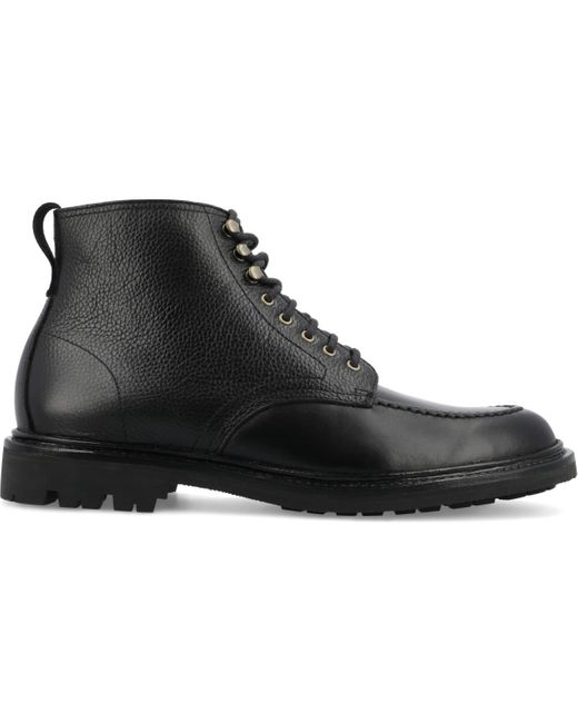 Taft Black The Darcey Moc-toe Boot for men