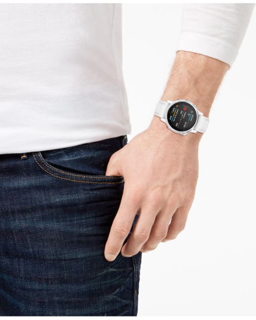 garmin white strap