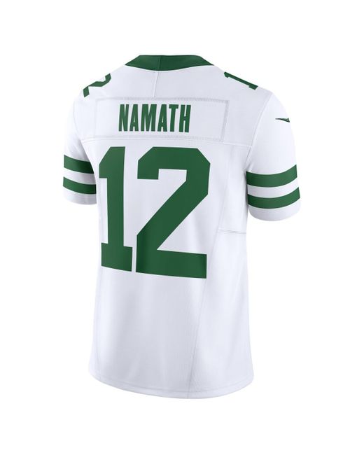 Nike Green Joe Namath Legacy New York Jets Vapor F.u.s.e. Limited Jersey for men