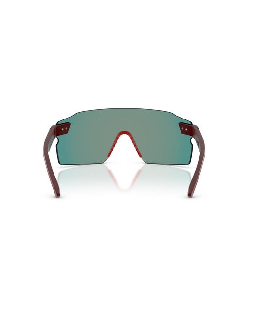 Scuderia Ferrari Red Rectangle Sunglasses