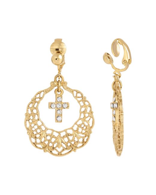 Ever Faith Gold-Tone Crystal Flower Leaf Brooch Pendant - Aquamarine & Green, Wedding Bridal Accessory