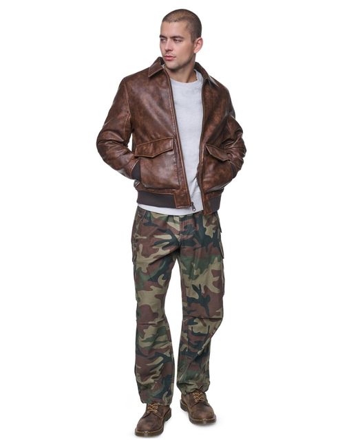 Levi's Brown Classic Bomber Jacket for men