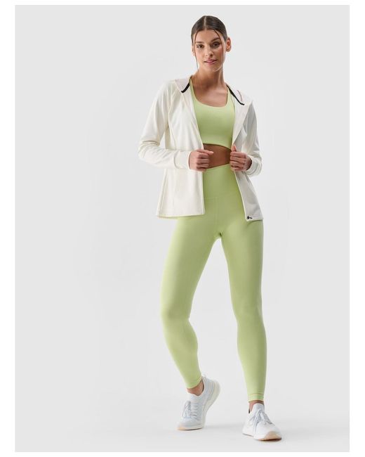 4F White Regular Quick-dry Training Sweatshirt