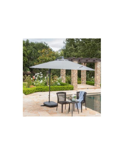 Flynama Black Simple Banana Shape Hanging Umbrella