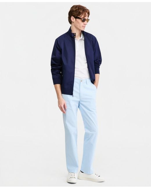 Club Room Four-way Stretch Pants in Blue for Men