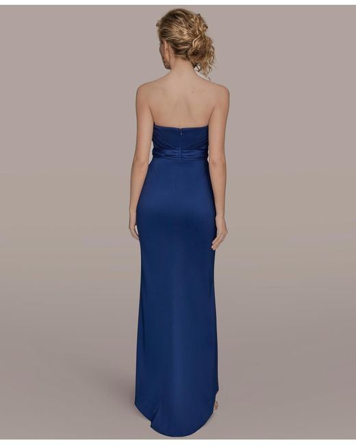 donna karan asymmetric dress Sleeveless Asymmetric Ruched Dress