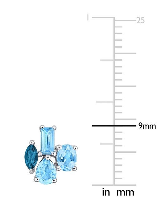 Macy's Blue Multi-gemstone (1 Ct. T.w.