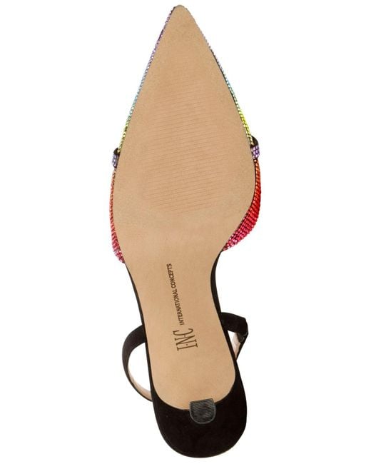 INC International Concepts Gelsey Slingback Kitten heel Pumps