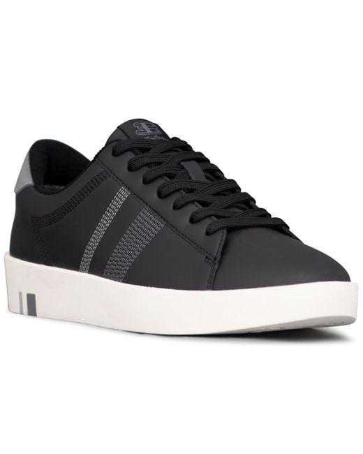 Ben Sherman Black Boxwell Low Casual Sneakers From Finish Line for men