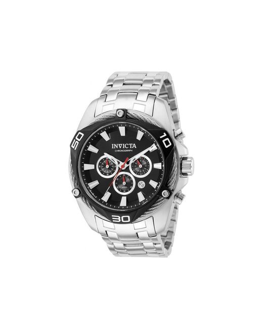 INVICTA WATCH 38569 Bolt Quartz Chronograph Black Dial Watch for men
