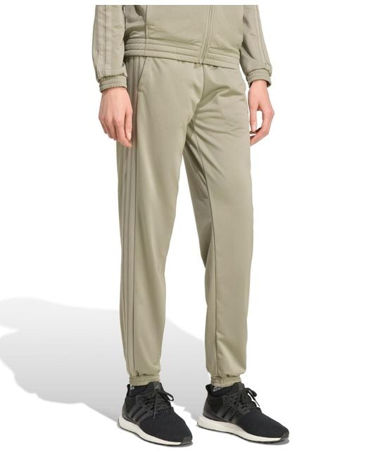 Adidas Natural Tricot 3-stripes Track Pants