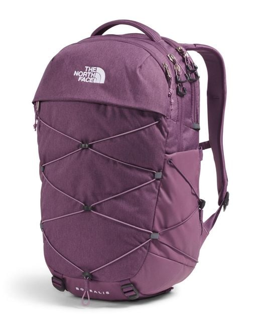 The North Face Purple Borealis Water Repellent Backpack