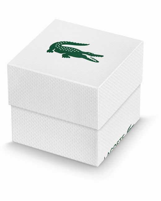 Lacoste Green L.12.12 Move Silicone Strap Watch for men