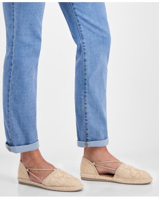 Style & Co. White Peetaa Flat Sandals