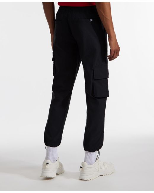 Ecko' Unltd Blue toggle Pouch Cargo jogger Pants for men