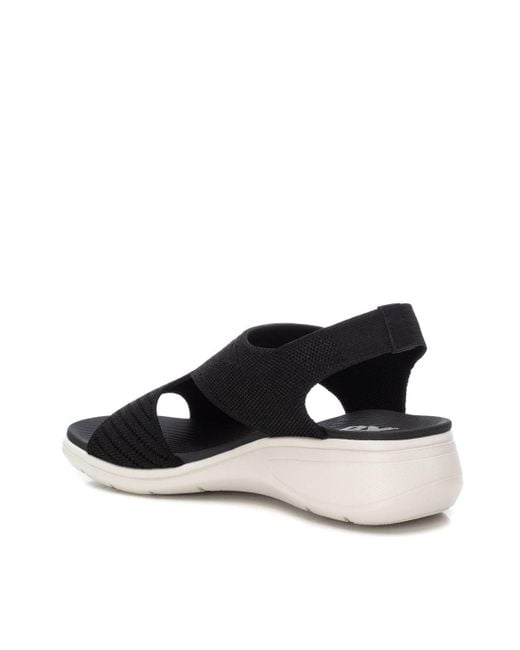 Xti Blue Flat Sandals