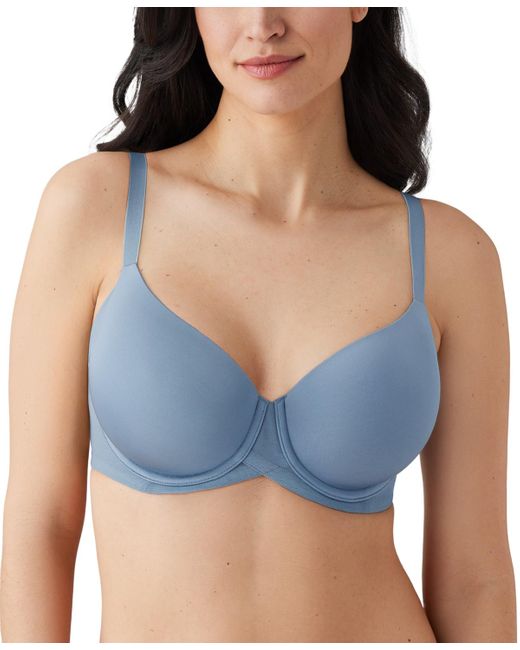 Wacoal Side Smoothing Contour Bra 853281 in Blue