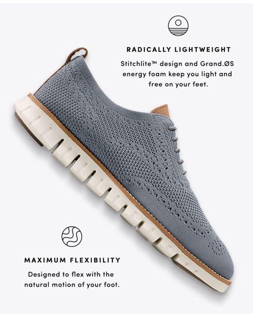 men's zerogrand stitchlite oxfords