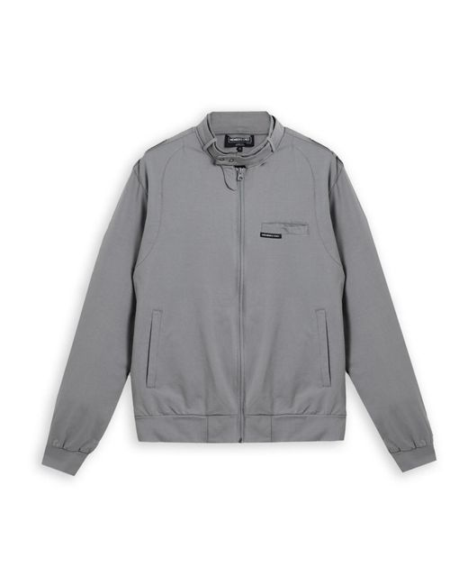 Members Only Gray Athletic Club Jacket for men
