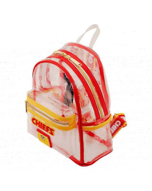 Loungefly Red Kansas City Chiefs Mini Backpack
