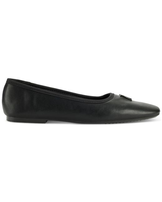 DKNY Black Daine Ballet Flats