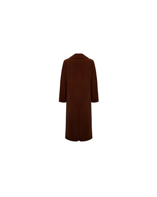 Pcfg Brown Wool Coat
