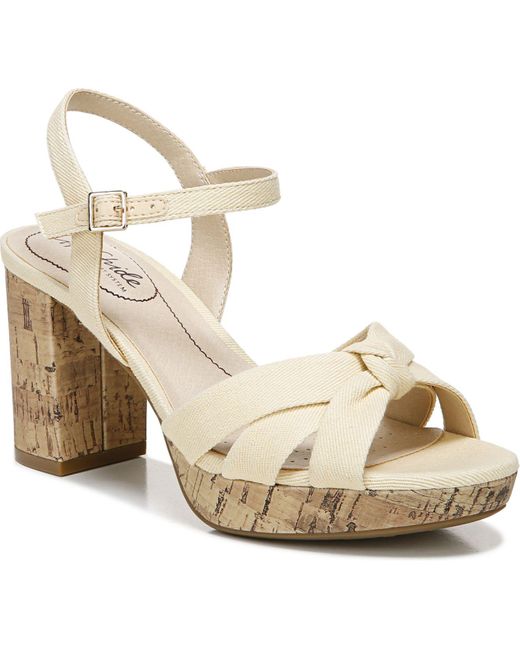 LifeStride Lucky Platform Sandals - Lyst