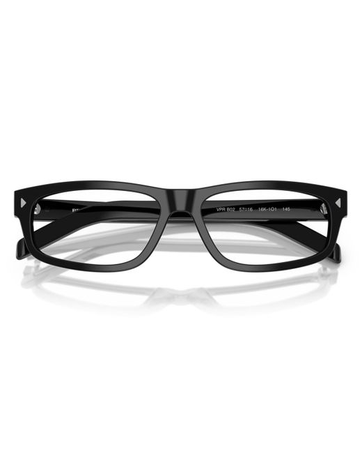 Prada Brown Rectangle Eyeglasses for men