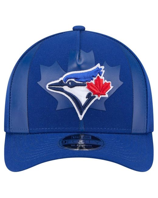 KTZ Toronto Blue Jays Canadian Flag 9forty M-crown A-frame Adjustable Hat for men