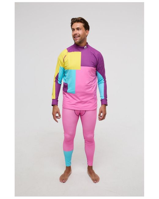 OOSC Pink So Fetch Baselayer Top for men