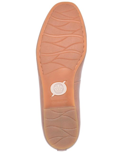 Born Brown Patrice Round Toe Flats