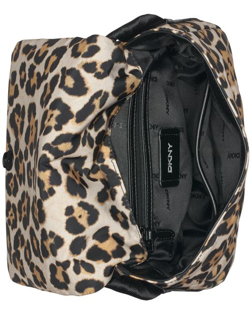 DKNY Black Jenny Small Flap Shoulder Bag
