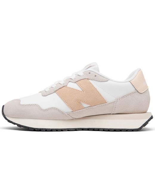 New Balance 237 Casual Sneakers From Finish Line in White | Lyst