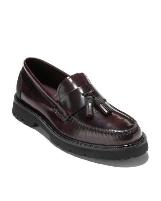 Cole Haan American Classics Tassel Loafer in Black for Men Lyst