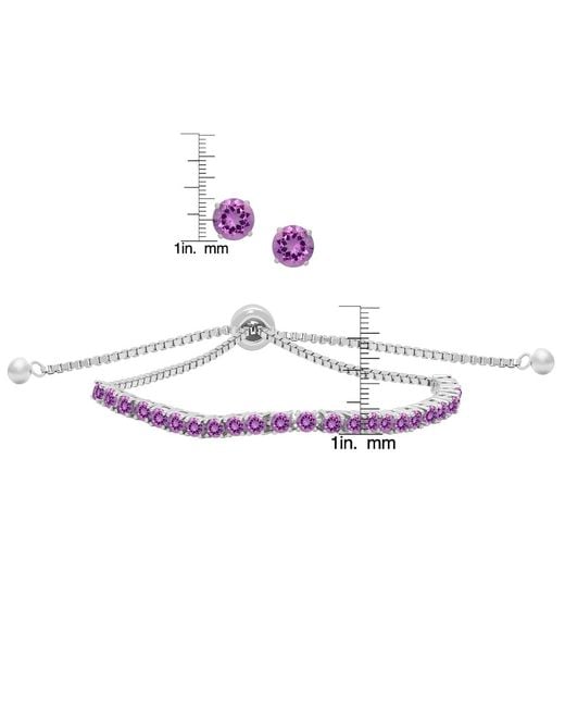 Macy's White Simulated Round Adjustable Bracelet