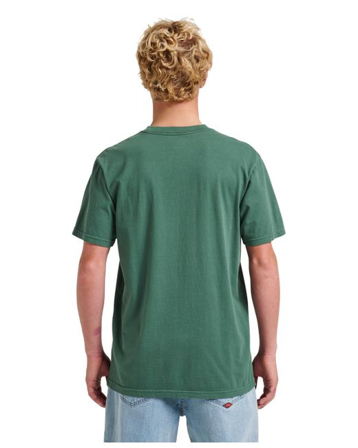 Quiksilver Green Saltwater Short Sleeve T-shirt for men