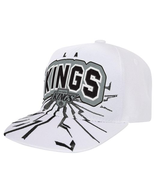 Mitchell & Ness White Big Boys And Girls Los Angeles Kings After Shock Snapback Hat