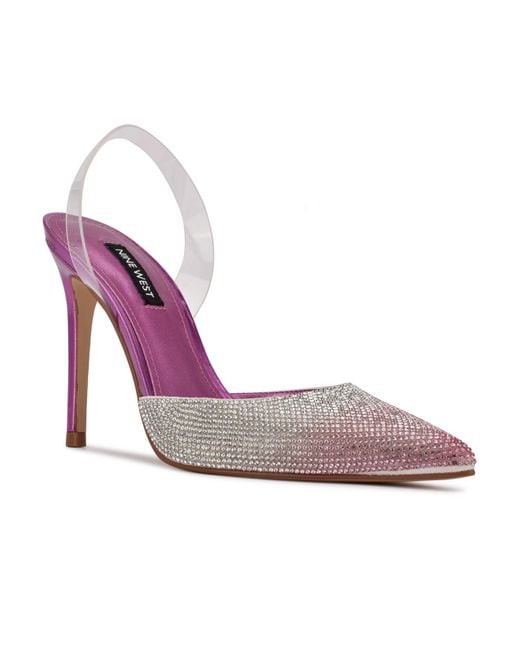 feliks pointy toe slingback pumps